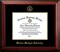 Western Michigan University 11w x 8.5h Gold Embossed Diploma Frame